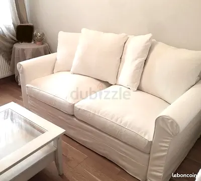 2-Seater Sofa bed with Removable Covers - Good Condition
