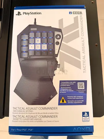 HORI Tactical Assault Commander controller for PS4/PS5 (new in box, used once)