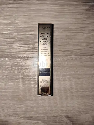 Revolution Pro Brow Volume and Sculpt Gel Dark Brown
