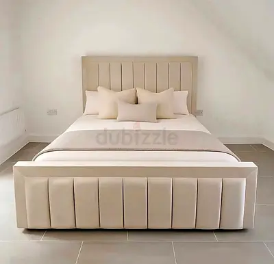Luxurious Modern Design 160*200 Queen Size Fabric Bed Frame For Sale. Also Customise if you Order