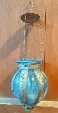 Decorative Hanging Lantern (Vintage-style)- 14x44cm
