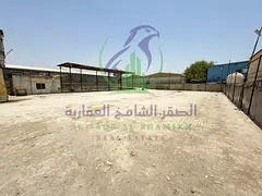 15,000 Sq Ft Yard for Rent in Industrial Area 5 Sharjah with Air-Conditioned Office and Workers Acco