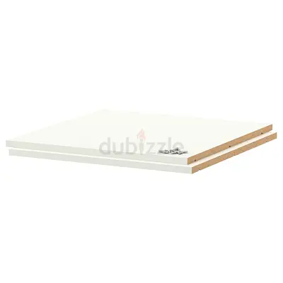 IKEA Kitchen - (x2 Units) UTRUSTA Shelf, white, 60x60 cm