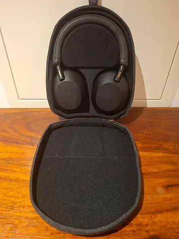 Sony WH-1000XM5 Wireless Noise-Cancelling Headphones with Case