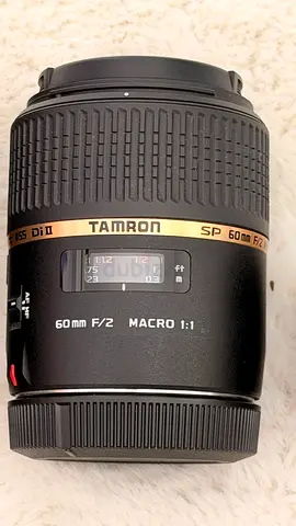 Tamron 60mm F/2 Macro SP Di II Lens (Excellent Condition)