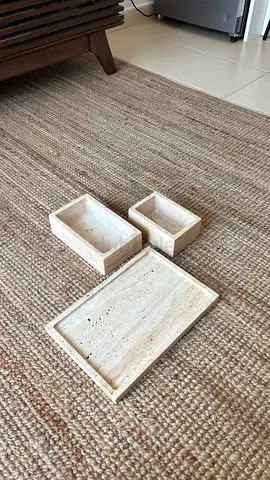 Travertine Marble Plates