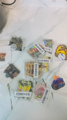 Collection of Travel Souvenir Fridge Magnets