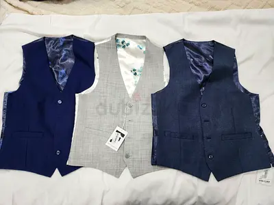 3 Formal Waistcoats / Vests