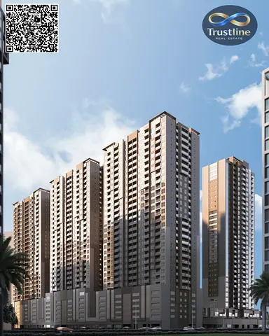 Spacious 1-Bedroom Apartment with Sea View for Sale in Ajman One Towers Phase 2 | Down Payment Only AED 200,000