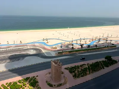 Luxury Apartments for Annual Rent in Corniche Towers – Ajman