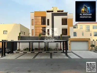 For Sale | Luxury 8-Bedroom Villa with Swimming Pool and Elevator in Al Aaliyah, Ready with Water, Electricity, and Air Conditioning – Ajman