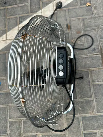 Used Metal Pedestal / Floor Fan - Good Working Condition