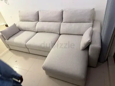 Almost New IKEA Eskilstuna L Shape Sofa bed
