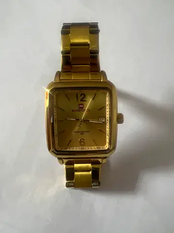Gold NaviForce watch