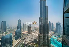 Elegant | Balcony | Burj and Fountain View