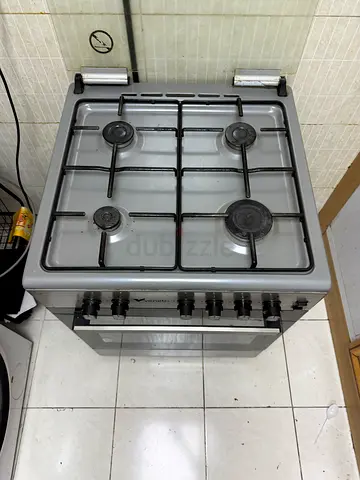 Used 4-Burner Gas Cooker with Oven - Good Working Condition