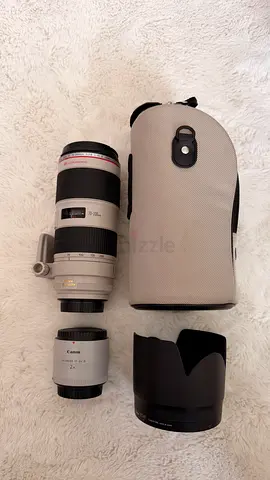 Canon 70-200mm f/2.8L IS II USM with 1.4x Extender, Case and Hood