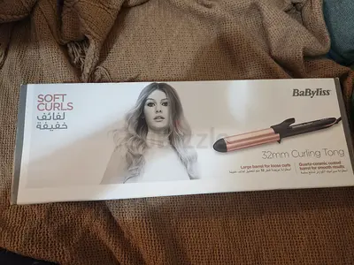 BaByliss 32mm Curling Tong - Soft Curls, barely used