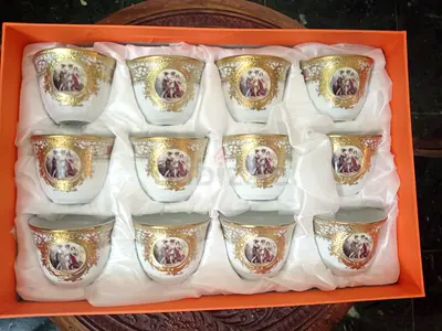Arabic coffee cup