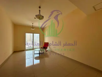 غرفتين وصاله الممزر مع باركينج مجاني بلكونه خزائن بالحائط اطلاله مفتوحه موقع مميز بالقرب من قصر الاواني علي مخرج دبي