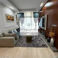 Bright 1 bedroom, large balcony, Peaceful Community View, Azizi Riviera 4