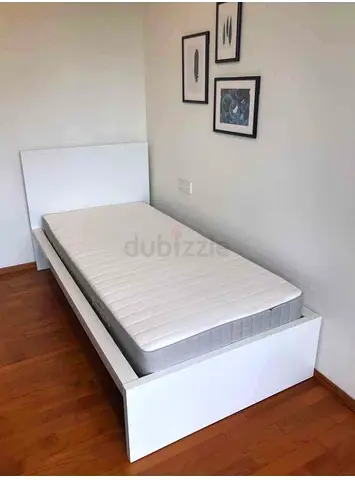 Single Ikea Bed With Mattress90x200cm