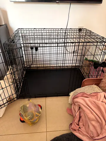 Large crate for dogs and other pets
