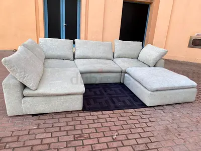 Amazing Condition Pan Home pianca feather 🪶 filled Sofa without footstool