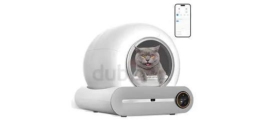 Automatic Self-Cleaning Cat Litter Box (Wi-Fi Enabled) BRAND NEW original Amazon packing (price 750)