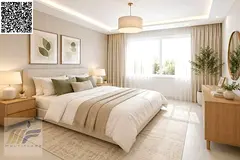 One-bedroom apartment with a living room and a study for sale in Al-Amira 1 project | New project