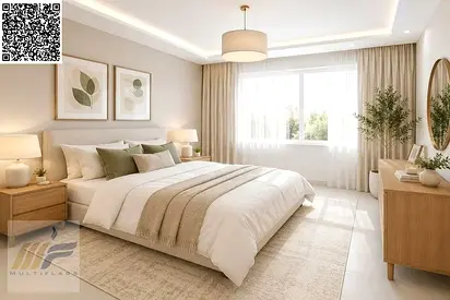 One-bedroom apartment with a living room and a study for sale in Al-Amira 1 project | New project
