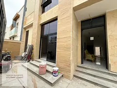 Luxury Villa for Sale in Al Hoshi Second Row from Main Road Premium Finishes Roof and Spacious Layou