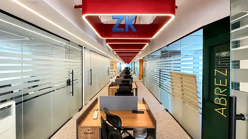 SUPER LARGE FURNISHED OFFICE || SEA VIEW || 14 PARKING