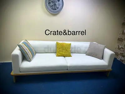 Amazing condition crate&barrel 3 seater sofa