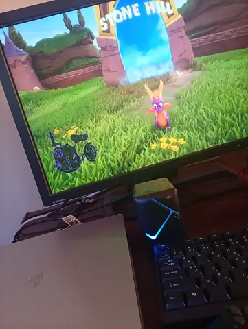 PS4 Slim with controller