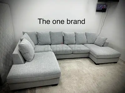 Like new condition the one brand Ushape sofa