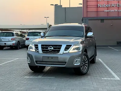 نيسان باترول V8 SE TITANIUM خليجي محول بالكامل من الداخل والخارج 2019 ، قمة في النظافة