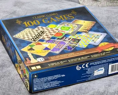 Boxed Set: Classic 100 Games – Board & Family Games Collection