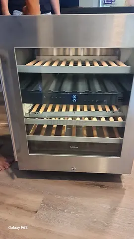 Gaggenua Built in 46 Bottles Under Counter Wine Fridge For Sale
