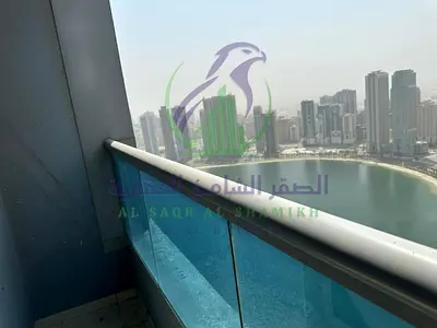 Three Bedroom Apartment in Al Mamzar Sharjah with Direct Sea View Spacious Layout Maid Room Parking Gym Swimming Pool