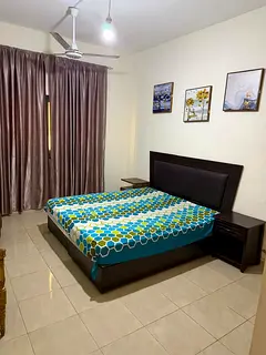Fully Furnished family room with personal washroom