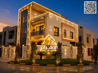 فيلا مودرن فاخرة للبيع | زاوية شارعين | 6 غرف ماستر | مسبح خاص | خلف مول القبائل – الزاهية، عجمان
