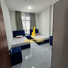 First occupancy, luxurious and elegant two-bedroom apartment with a living room, fully furnished wit