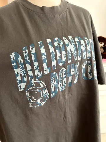 Billionaire Boys club Dark grey crew neck graphic t-shirt M-L