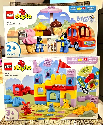 LEGO DUPLO Bluey and Castle Buildable Figures