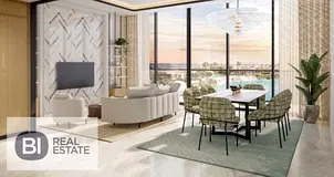 Waterfront Studio | Azizi Venice 14 | Lagoon & Marina Views