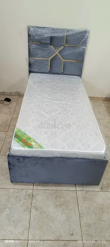 Single bed with madical mattres brand new selling
