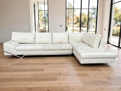 rochebobois L Shape Original Leather Sofa