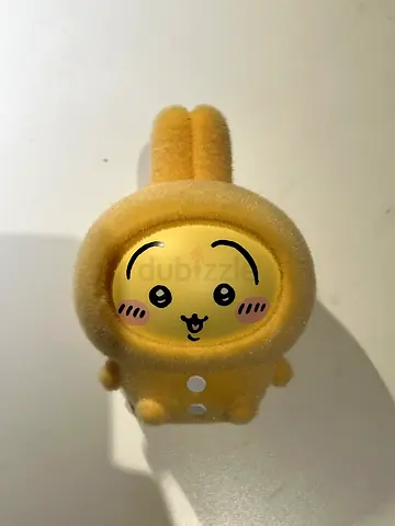 Usagi (Rabbit) character from the official MINISO × Chiikawa Pajamas Face-Changing Flocked Pendant S