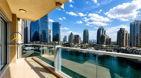 Spacious 3BR | Balcony | Marina Tower